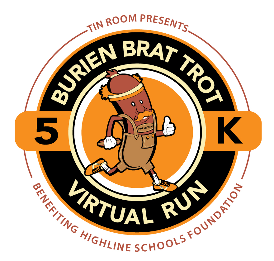 2020 Burien Brat Trot Logo